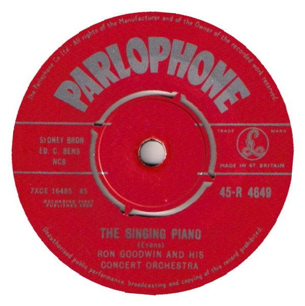 Ron Goodwin And His Orchestra : The Girl From Corsica (7", Single)