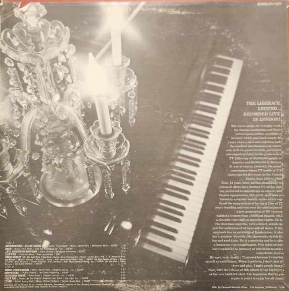 Liberace : The Liberace Legend (LP, Comp)