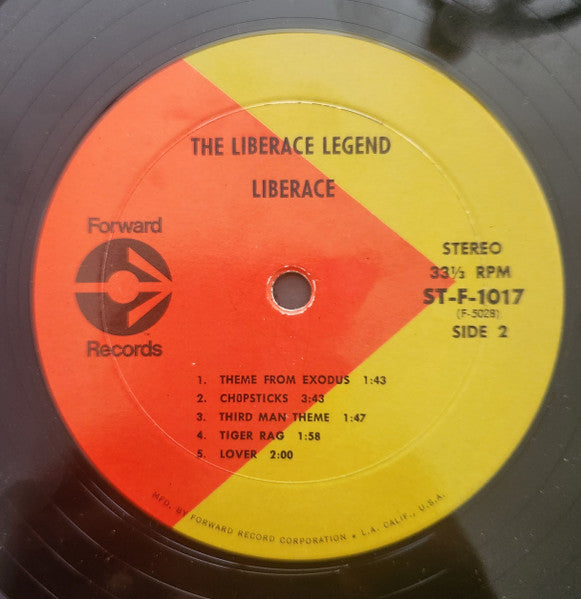 Liberace : The Liberace Legend (LP, Comp)