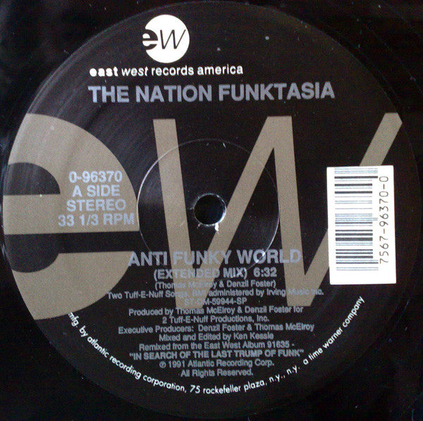 The Nation Funktasia : Anti Funky World (12")