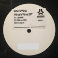 Who's Who? : What's What EP (12", EP, W/Lbl, Sti)