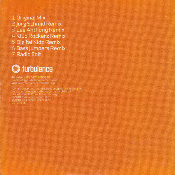 Beat Commanders : Take A Chance (CD, Single, Promo)