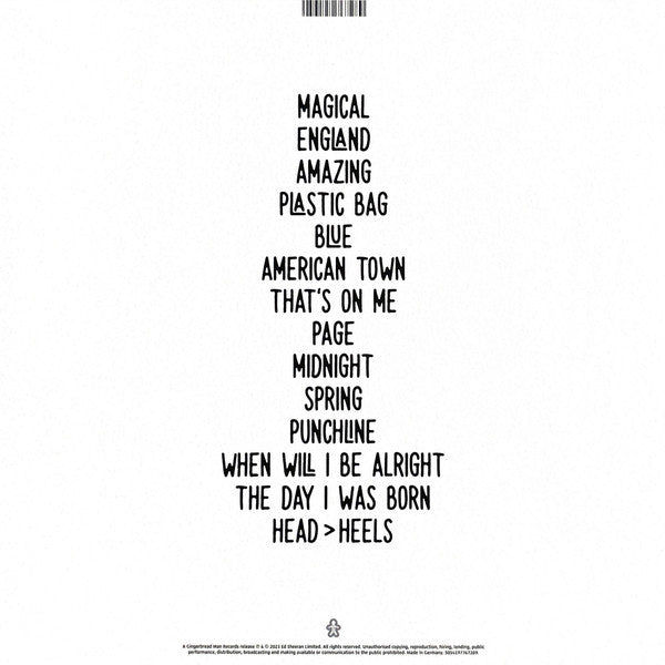 Ed Sheeran : Autumn Variations (LP, Album, Ltd, Whi)