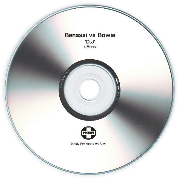 Benny Benassi Vs David Bowie : D.J. (CDr, Single, Promo)