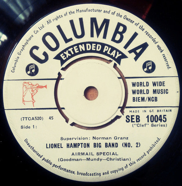 Lionel Hampton & His Big Band : Lionel Hampton Big Band (No.2) (7", EP)