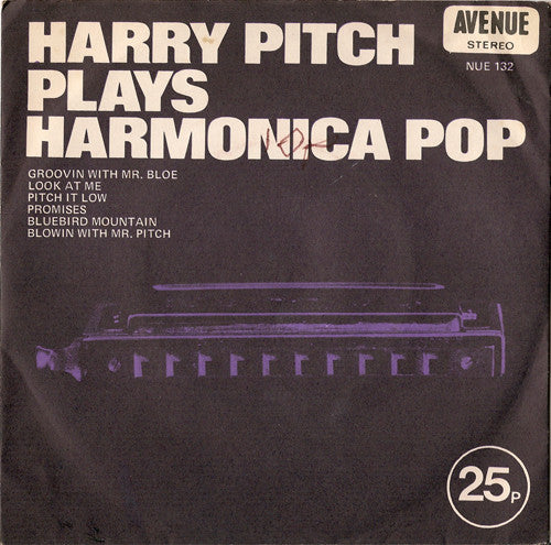 Harry Pitch : Plays Harmonica Pop (7", EP)