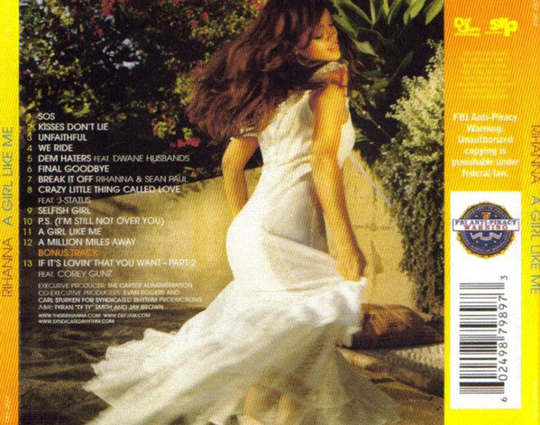 Rihanna : A Girl Like Me (CD, Album)
