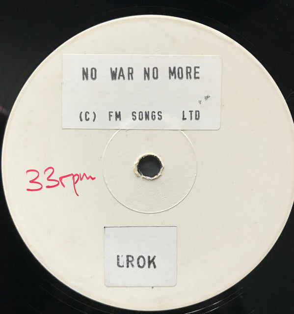 Urok (2) : No War No More (12", W/Lbl)