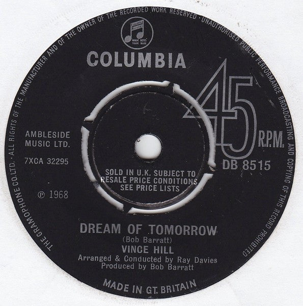 Vince Hill : Doesn't Anybody Know My Name? (7", Single)