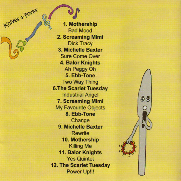 Various : Knives & Forks: A Delectable Showcase Of Sheffield Bands (CD, Comp)