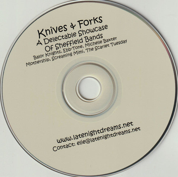 Various : Knives & Forks: A Delectable Showcase Of Sheffield Bands (CD, Comp)