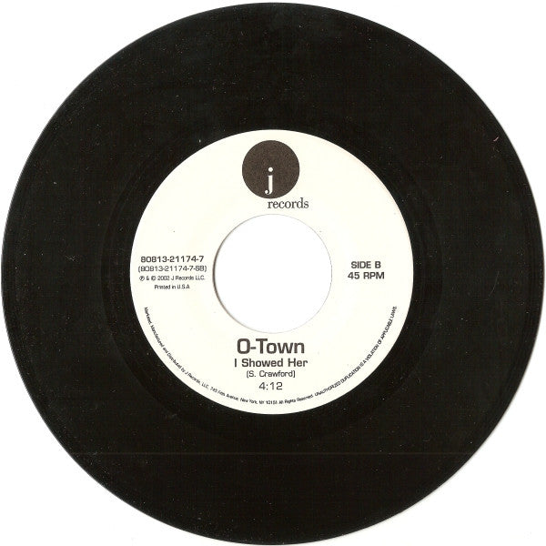 O-Town : These Are The Days (7")
