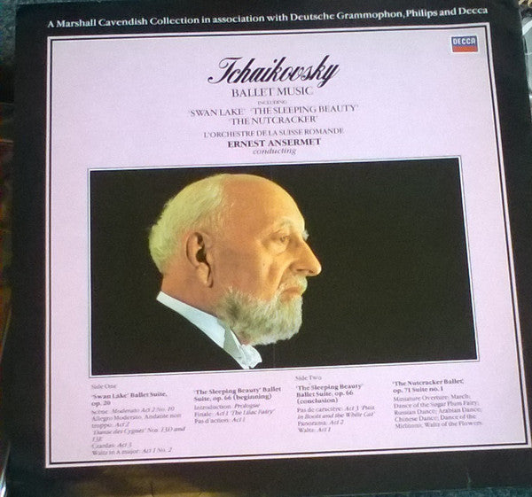 Pyotr Ilyich Tchaikovsky / L'Orchestre De La Suisse Romande, Ernest Ansermet : The Great Composers And Their Music - 9: Ballet Music (LP, Comp)
