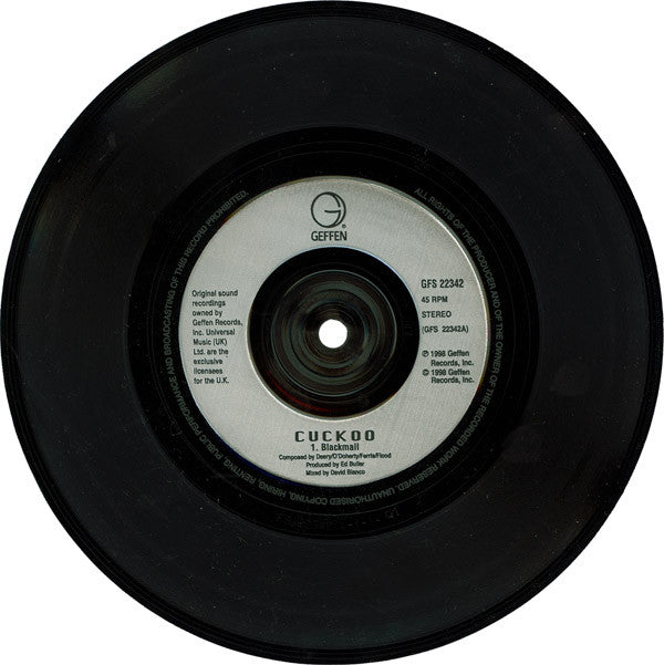 Cuckoo (4) : Blackmail (7", Single)