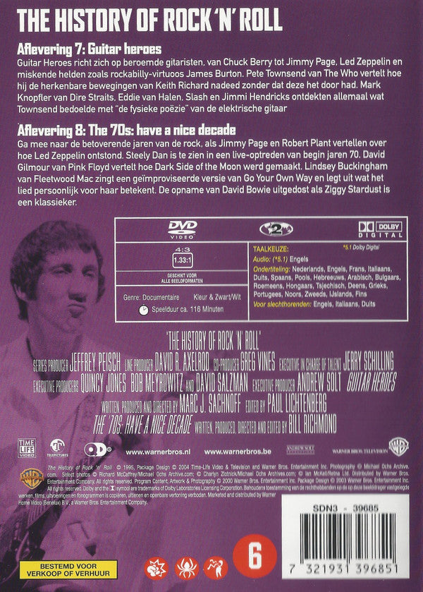 Various : The History Of Rock 'N' Roll - Deel 4 (DVD-V, Dol)