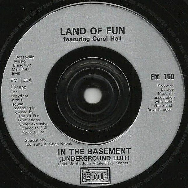 Land Of Fun : In The Basement (7")
