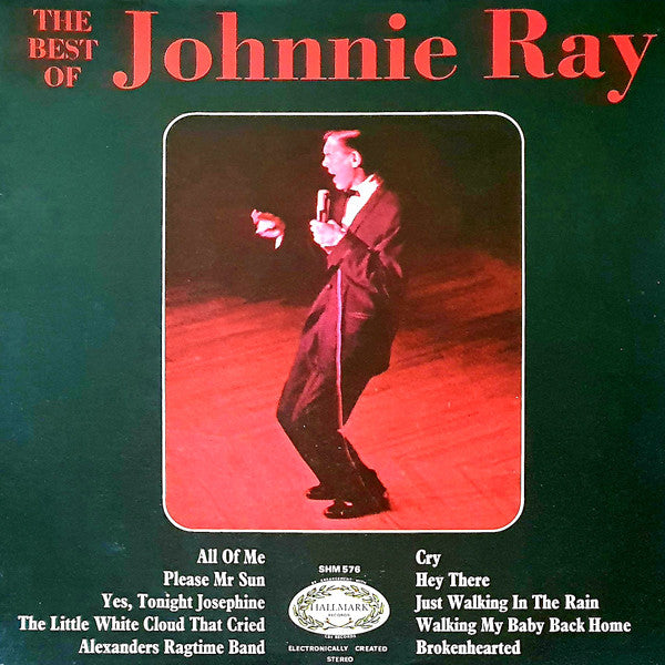 Johnnie Ray : The Best Of Johnnie Ray (LP, Comp, RE)