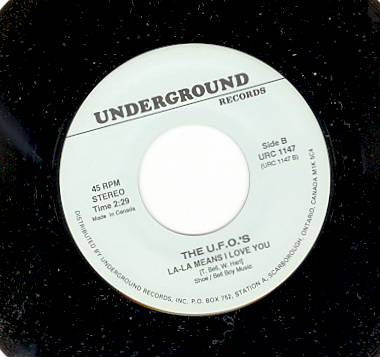 Reg Owen And His Orchestra / The U-F-O's : Manhattan Spiritual / La-La Means I Love You (7")