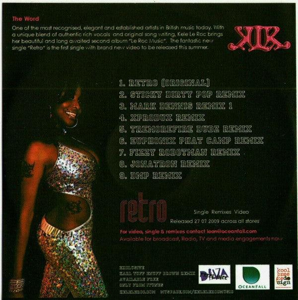 Kele Le Roc : Retro (CDr, Maxi, Promo)