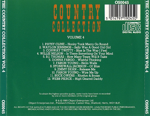 Various : Country Collection Volume Four (CD, Comp)