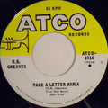 R.B. Greaves : Take A Letter Maria  (7", Single)