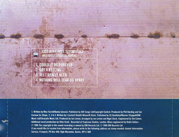 Gemini (13) : Could It Be Forever (CD, Single, CD1)