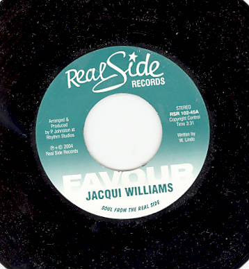 Jacqui Williams : Favour (7", S/Sided)