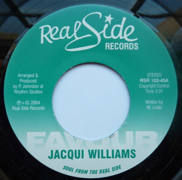 Jacqui Williams : Favour (7", S/Sided)