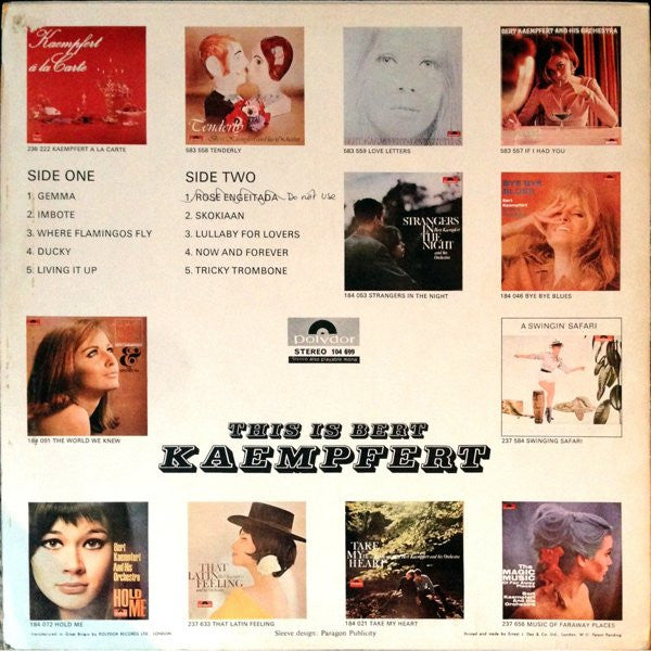 Bert Kaempfert & His Orchestra : This Is Bert Kaempfert (LP, Comp)