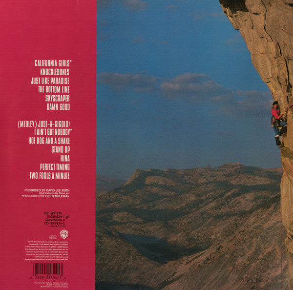David Lee Roth : Skyscraper (LP, Album)
