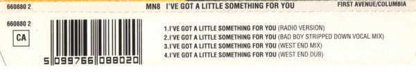 MN8 : I've Got A Little Something For You (CD, Maxi, Single)