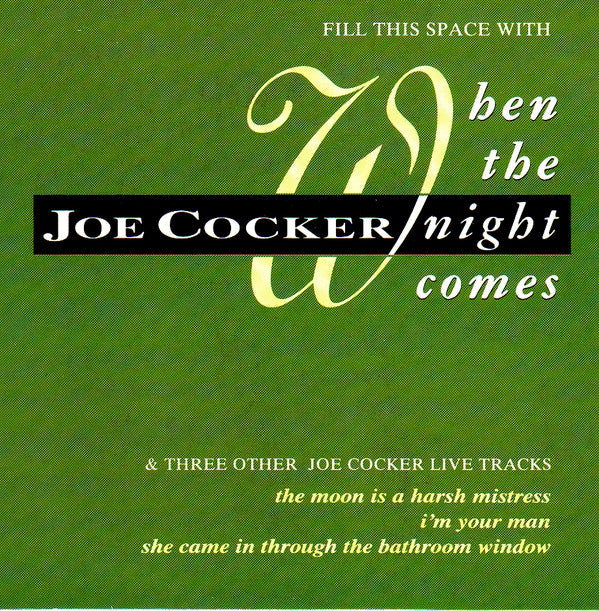 Joe Cocker : When The Night Comes (CD, Single)
