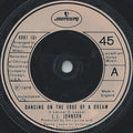 L.J. Johnson : Dancing On The Edge Of A Dream (7", Single)