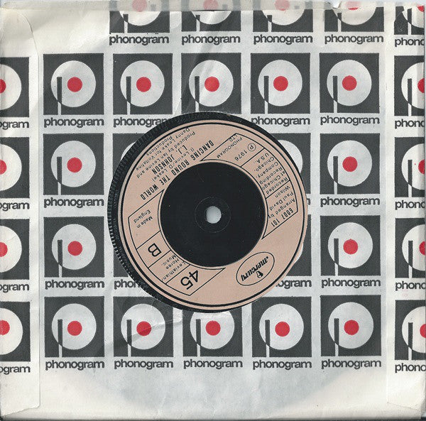 L.J. Johnson : Dancing On The Edge Of A Dream (7", Single)