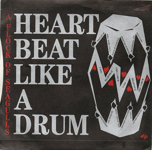 A Flock Of Seagulls : Heartbeat Like A Drum (7", Single)