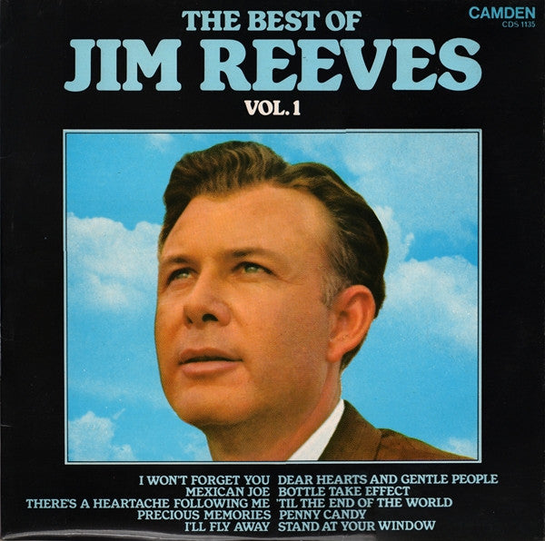 Jim Reeves : The Best Of Jim Reeves Vol. 1 (LP, Comp)