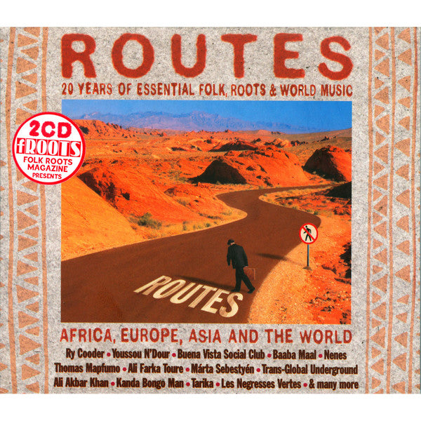 Various : Routes - 20  Years Of Essential Folk, Roots & World Music (2xCD, Comp)