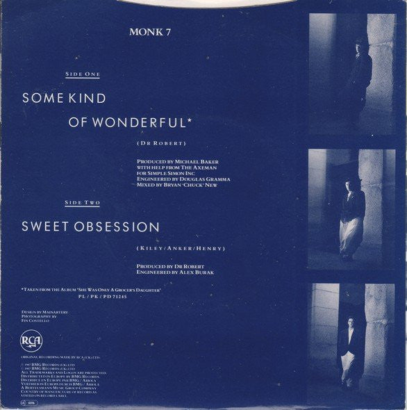 The Blow Monkeys : Some Kind Of Wonderful (7", Single)