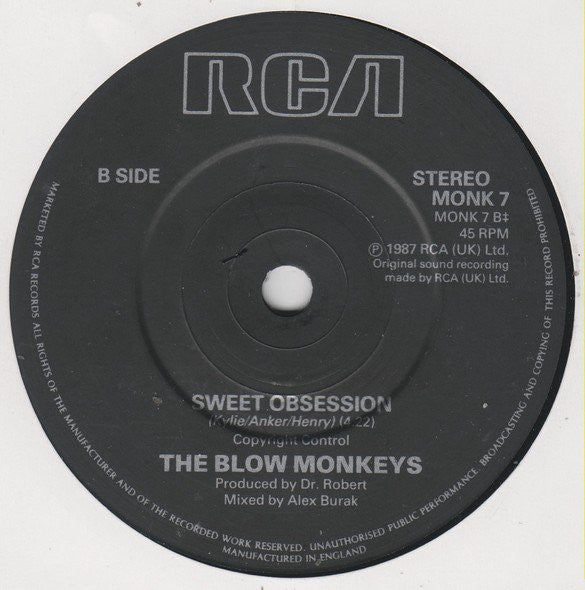 The Blow Monkeys : Some Kind Of Wonderful (7", Single)
