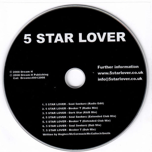 Atlanta (8) : 5 Star Lover (CD, Single)