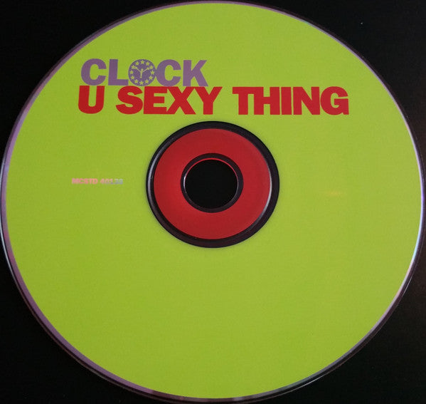 Clock : U Sexy Thing (CD, Single, CD1)
