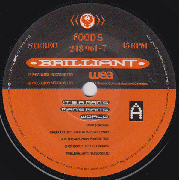 Brilliant : It's A Man's Man's Man's World (7", Single)