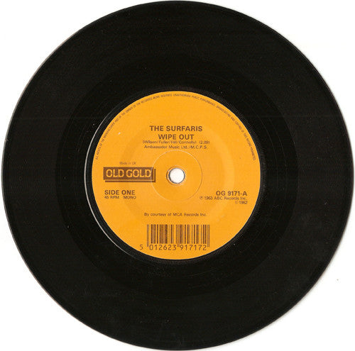 The Surfaris / The Chantays : Wipe Out / Pipeline (7", Single)
