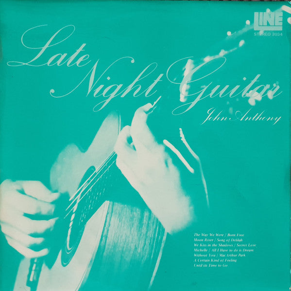 John Anthony (7) : Late Night Guitar (LP)