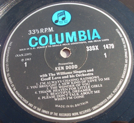 Ken Dodd : Presenting Ken Dodd (LP, Mono)