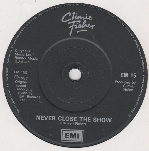 Climie Fisher : Love Changes (Everything) (7", Single)