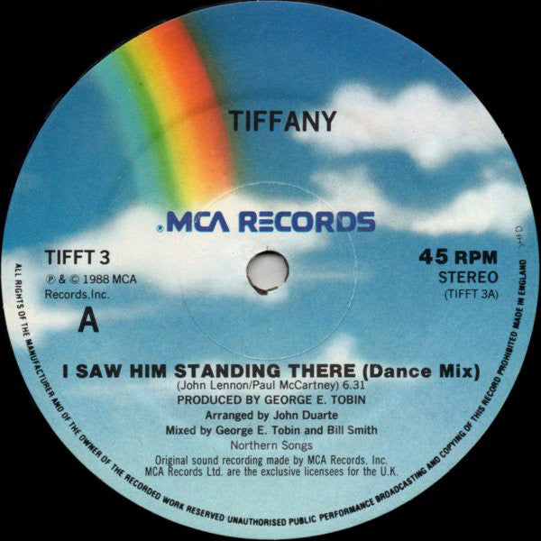 Tiffany : I Saw Him Standing There (12", Single)