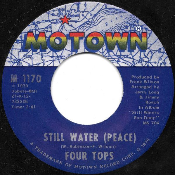 Four Tops : Still Water (7", Single, Ame)