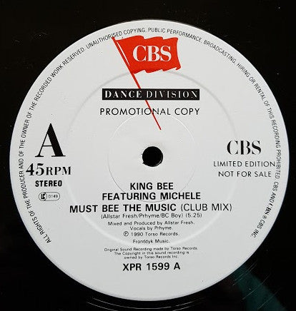 King Bee : Must Bee The Music (12", Ltd, Promo)