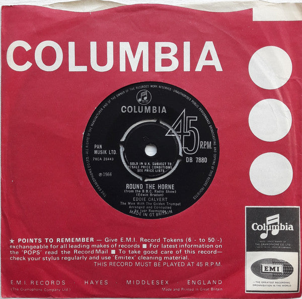Eddie Calvert : Round The Horne (7")